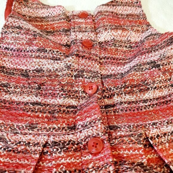 Genuine Kids From Oshkosh Red Dress Size 2T - Picture 5 of 7
